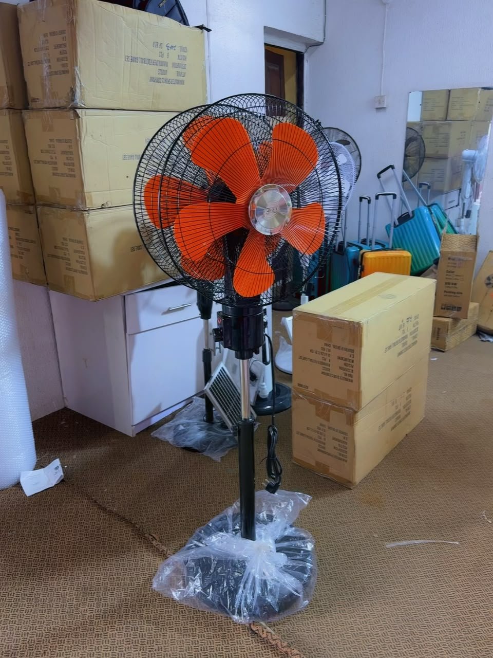 DOUBLE HEAD/FACED ELECTRIC FAN